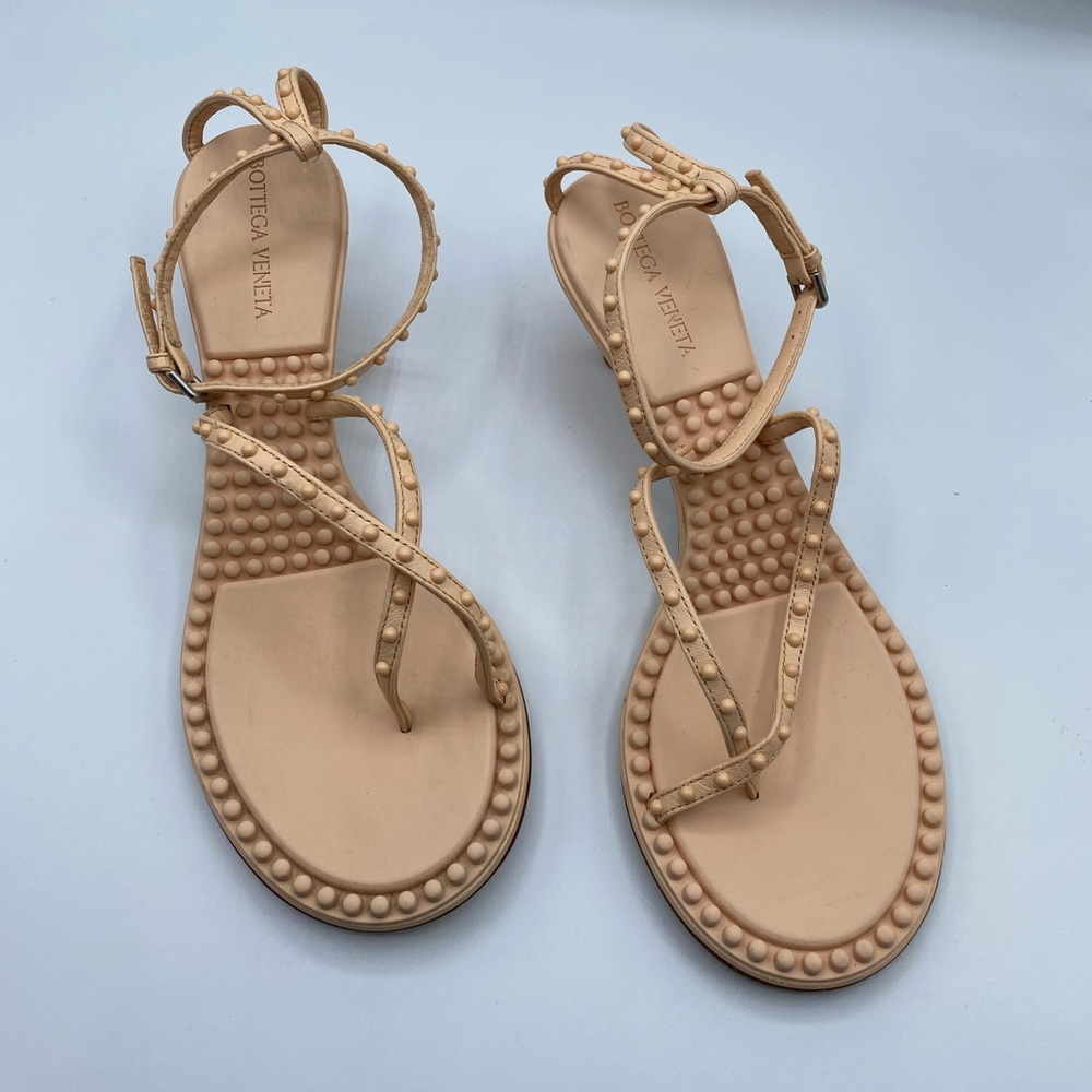Bottega Veneta Dot Ankle Strap Sandals
